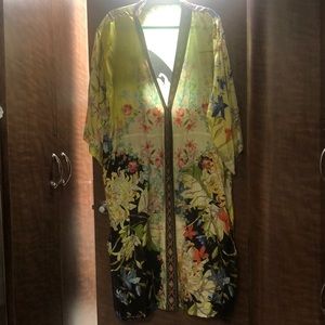 Johnny Was Silk Kimono